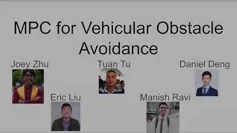 ME 231A Team 7 MPC for Obstacle Avoidance