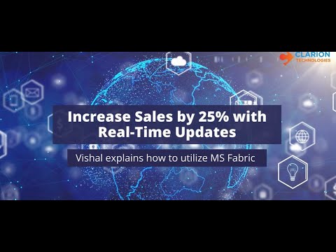 Transform Your Business with Real-Time Solutions: The Power of Microsoft Fabric - Vishal Pawashe - video from Clarion