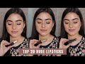 To 20 nude lipsticks for brown  indian skin  arpita ghoshal