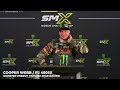 Post-Race Press Conference Nashville 2026 - Cooper Webb
