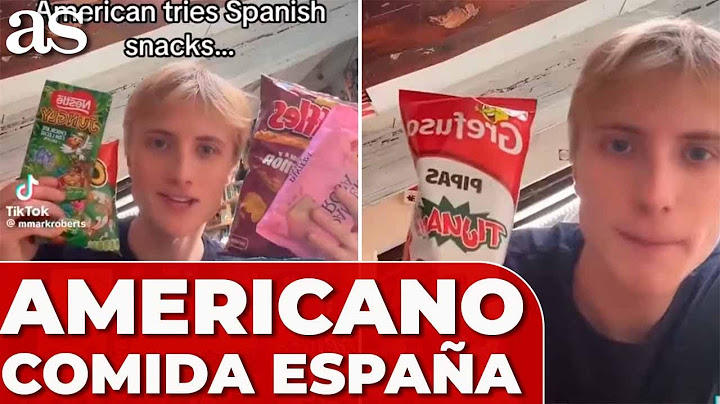 NO podrás CREER lo que hace este AMERICANO probando la COMIDA ESPAÑOLA: ¿con cáscara?