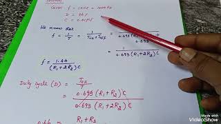 Astable Multivibrator based Numerical Problem #2/LIC