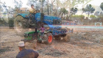 Tractor Mud Unloading Tractorvideo | Eicher 650 | Sonalika DI | Digital Unload Facility of Tractor |