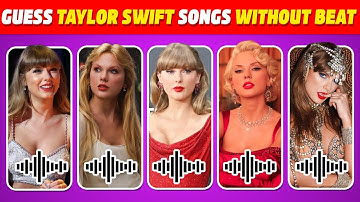 Guess Taylor swift songs from isolated vocals (no music)  🎶  Swifties Test 🎸 Taylor swift Quiz 2025