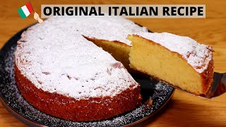 Italian Paradise Cake Torta Paradiso Original Recipe