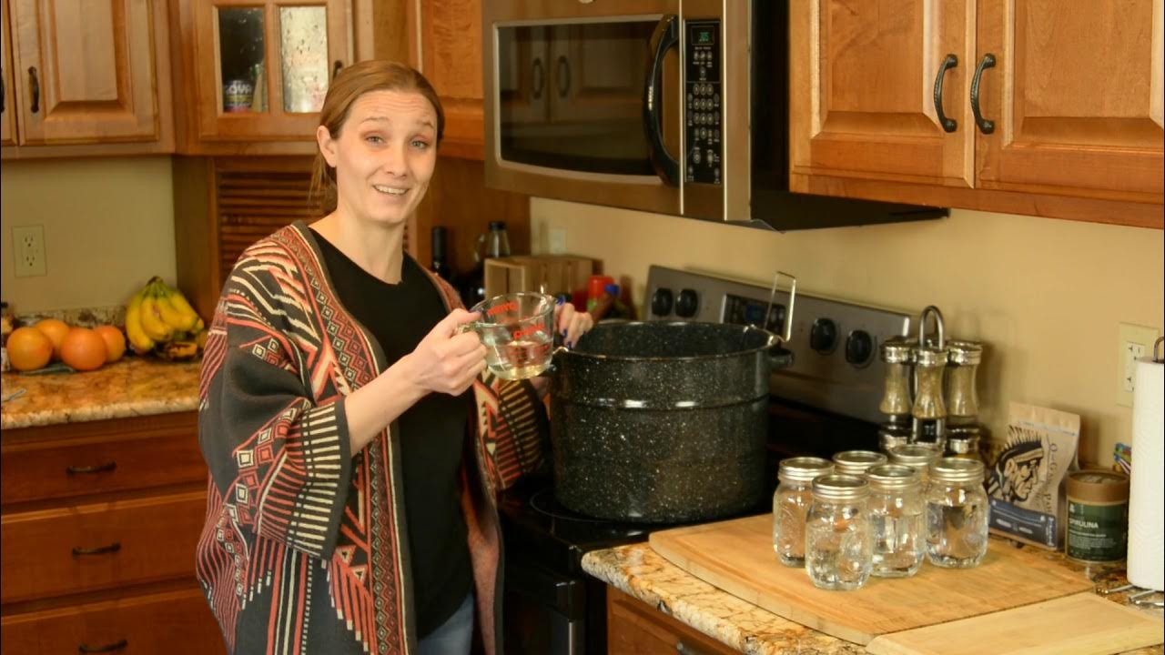 How to Sanitize Canning Jars and Lids YouTube