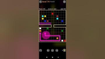 Flow Free   Rectangles HourGlass Pack Level 71  ~ 75