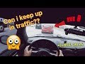 Racing crazy drivers through traffic!!