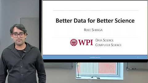 Roee Shraga Research at WPI