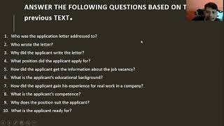 latihan soal APPLICATION LETTER / MATERI BAHASA INGGRIS KELAS 12
