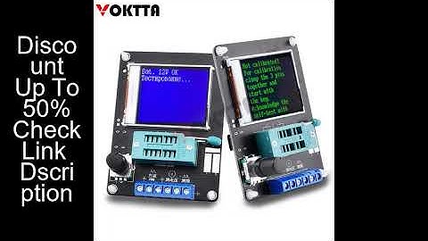 LCD Display GM328A Transistor Diode Tester Capacitance ESR Voltage Frequency Meter PWM Square Wave G