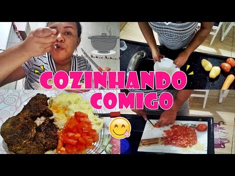 COZINHANDO COMIGO, JANTA SIMPLES E GOSTOSA | CASADA AOS 19