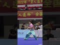 Gao jiahui  9566  mens qiangshu  2022 china national wushu championships wushu