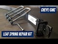 How to replace broken spring leaf in 1999-2019 Chevy/GMC 1500