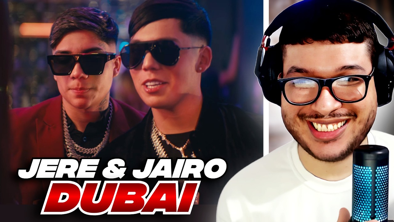 [REACCION] JERE KLEIN & JAIRO VERA - DUBAI (VIDEO OFICIAL) I JEREMIAS