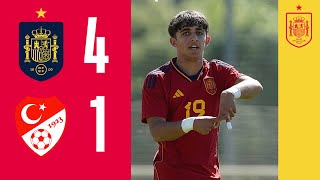 📺 RESUMEN | Amistoso sub-14 | España 4-1 Turquía | 🔴 SEFUTBOL