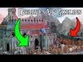 Can the dwarves survive  castle siege  middle earth sbg battle report