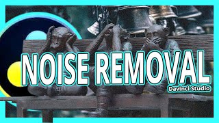 REMOVE NOISE in DAVINCI RESOLVE 17 STUDIO