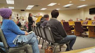 Ardith Collins of Parsippany Speaks Against ICE at Roxbury Council Meeting