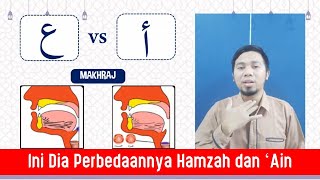 Cara Melafalkan (أ) Hamzah dan  (ع) 'Ain Dengan Benar | Tahsin Praktis