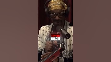 Snoop says no to Heroin #jre #shorts