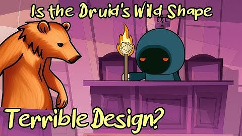 Wildshape in D&D 5E is a Poorly Designed Feature