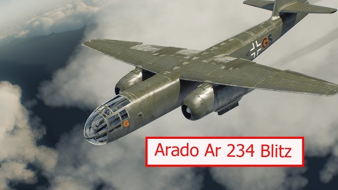 Arado Ar 234 Blitz: High-tech weapons of the Luftwaffe - YouTube