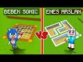 FAKİR BEBEK SONİC VS ZENGİN ENES YERALTI EV SAVAŞI! 😨 Minecraft