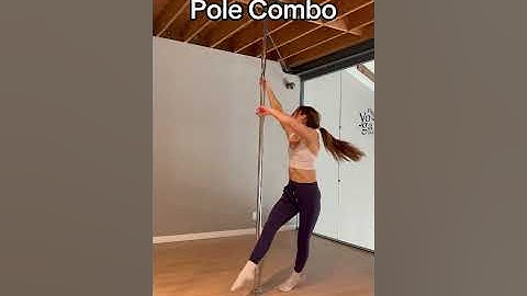 Absolute Beginner Pole Dance Choreo #beginnerpoledance #polesport #poledance #poleflow