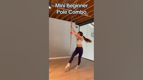 Absolute Beginner Pole Dance Choreo #beginnerpoledance #polesport #poledance #poleflow