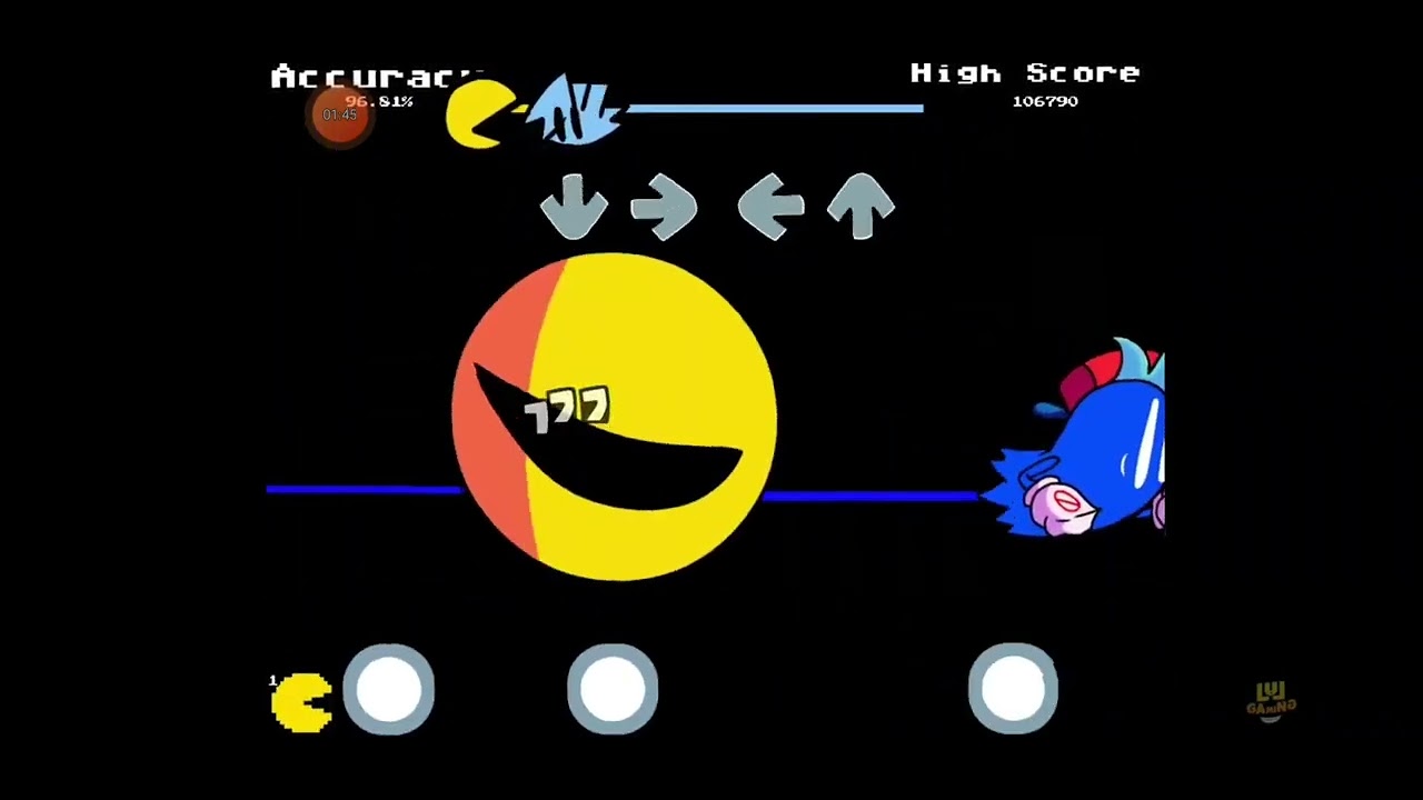 power up's fnf vs pac man