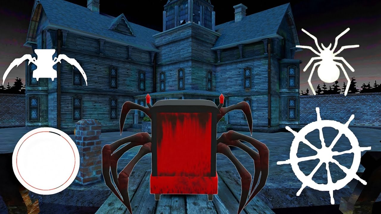 Choo Choo Charles Train Escape Through The Door In Granny 3 !!