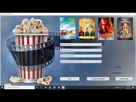 BookMyShow App in Java by our Student