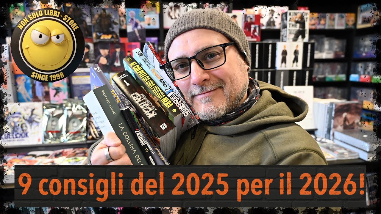 INIZIAMO IL 2026 CON 9 FANTASTICI CONSIGLI A FUMETTI DEL 2025!!!