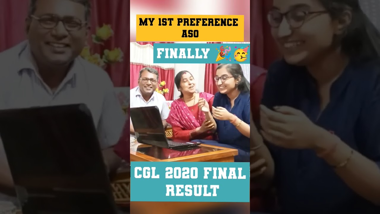 FAMILY REACTION ON MY SSC CGL 2020 FINAL RESULT  || CGL FINAL RESULT OUT 🔥