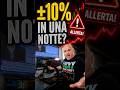 🚨 ±10% in una notte? (Market Alert #30) #Trading #Investing #Short #PerTe #AI #Micron #WallStreet