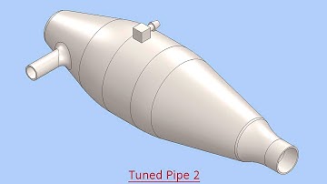Tuned Pipe 2 (Video Tutorial) SolidWorks