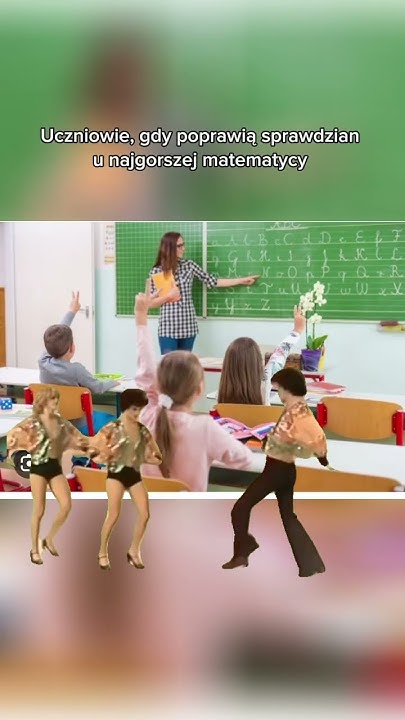 Dzieci Piszą Sprawdzian Z Matmy Animacja