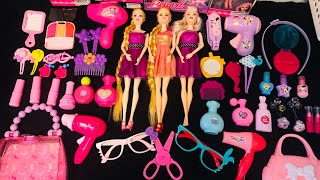 11.22 minutes most satisfying with unboxing Minnie Mouse/barbie dolls toys/fashion playsets/ASMR