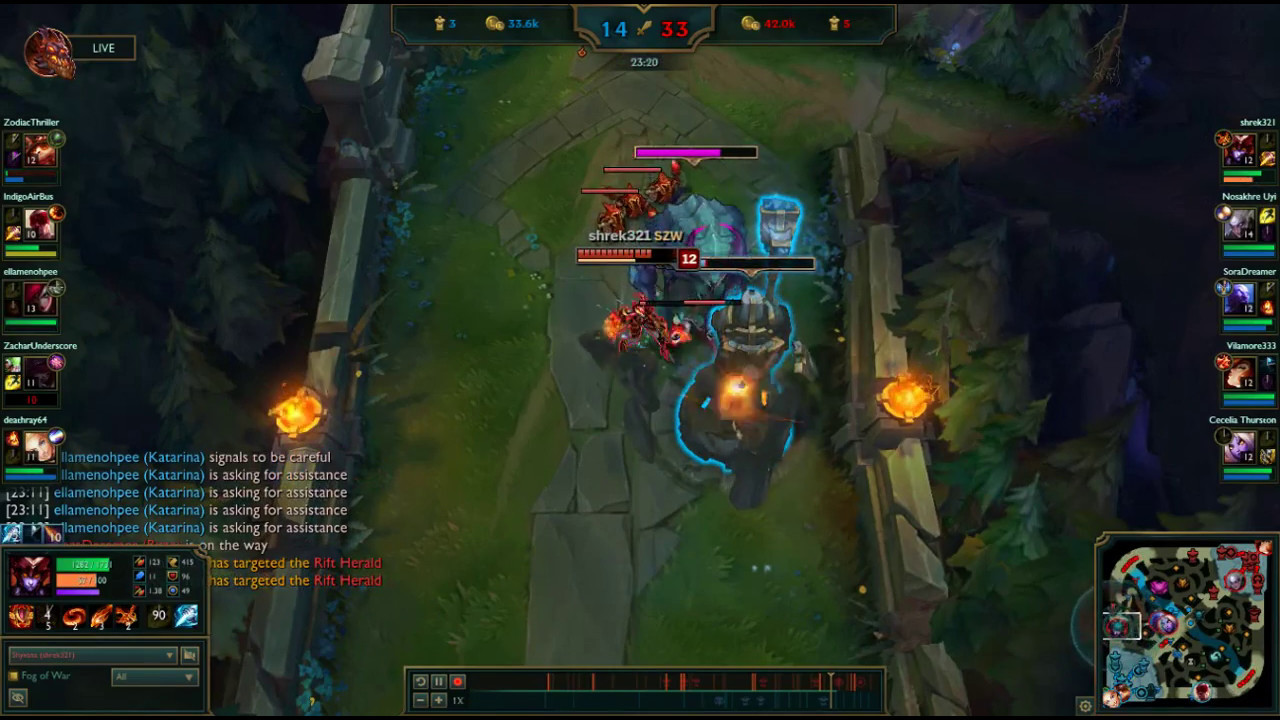 Ryze's ult and Rift Herald OP!! - League of Legends