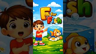 F for Fish #abcd #abcd_cartoon #abcd_rhymes #abcde #viral #shorts #ytshorts #youtubeshorts #trending