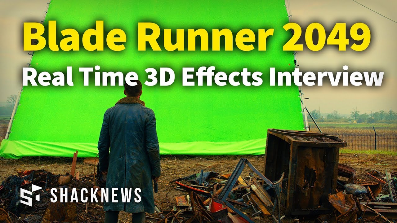 Blade Runner 2049: Real Time 3D Effects - YouTube