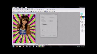 How to put your picture in your vector on PhotoFiltre