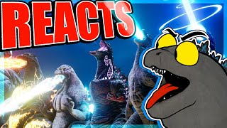 Godzilla Reacts To EVOLUTION of GODZILLA'S ATOMIC BREATH: Comparison (19542021)