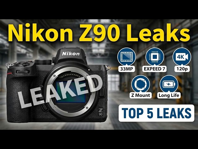 Nikon Z90 LEAKED: The D500 Successor We've Been Waiting For! [33MP