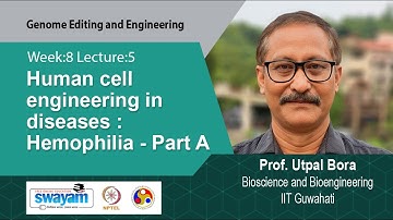 Lec 32: Human cell engineering in diseases : Hemophilia - Part A