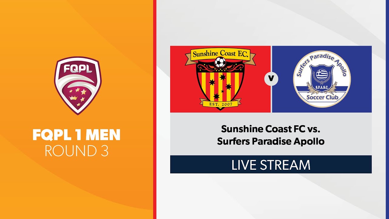 FQ South Coast - GCPL FULL TIME! Surfers Paradise Apollo Soccer Club go  back on top after a 5-1 win in tonight's catch up game against Broadbeach  United Soccer Club! #SURBRO #GCPL