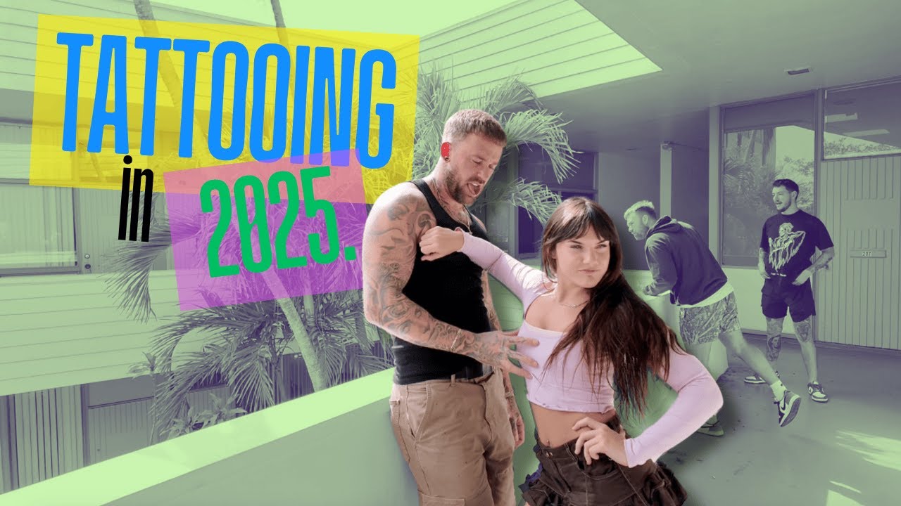 WHAT ITS LIKE WORKING IN A TATTOO SHOP IN 2025!!!