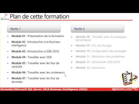 Introduction to Microsoft SQL Server 2016 Business Intelligence (SSIS) Training