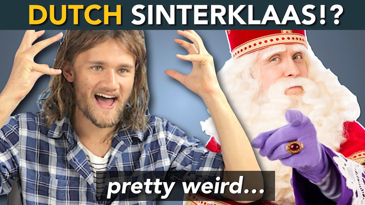 Wonderbaarlijk SINTERKLAAS & BLACK PETE | Expats about this Dutch tradition - YouTube QX-01